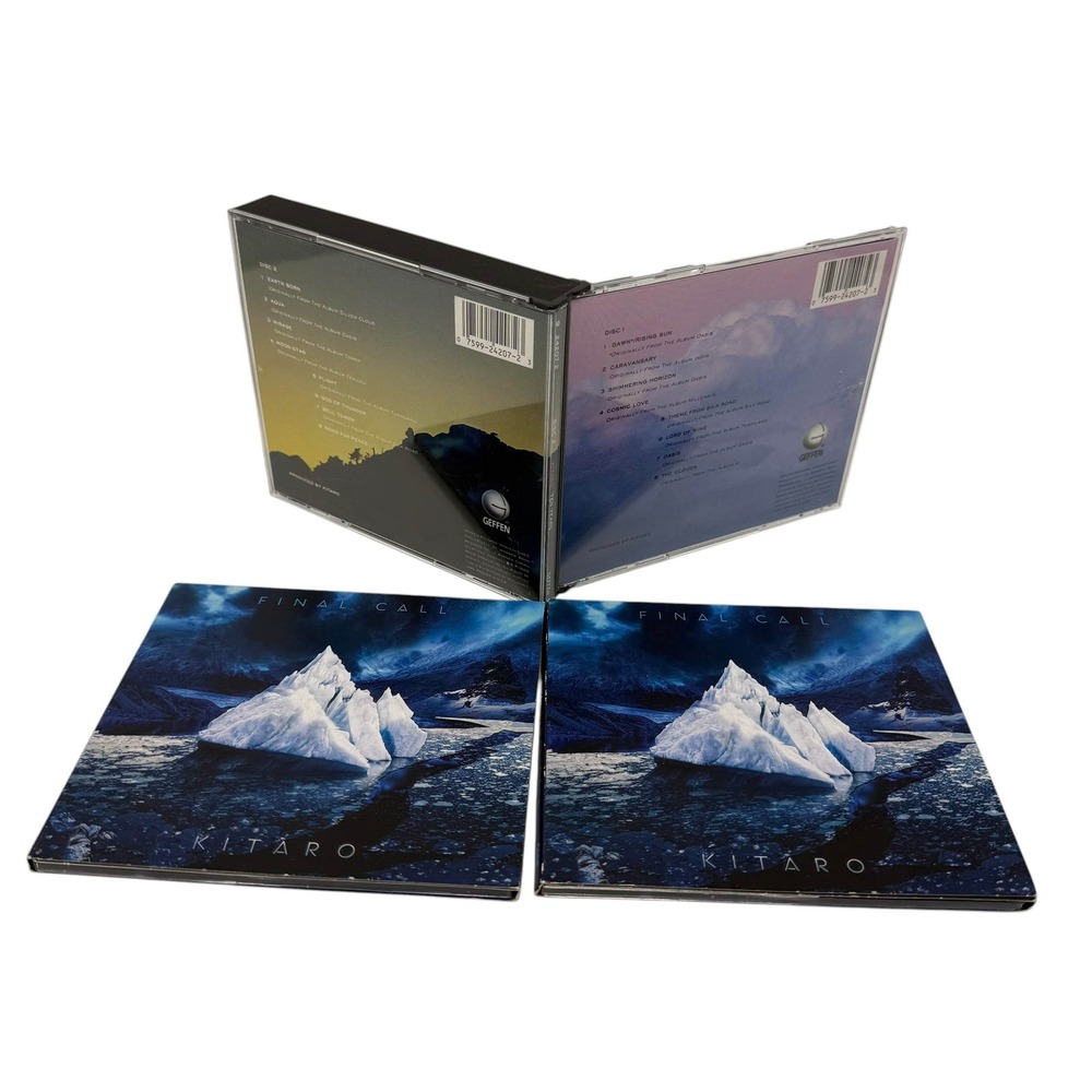 Kitaro Ten Years 2-CD Set Geffen Records 1988 New Age Electronic 9 24207-2